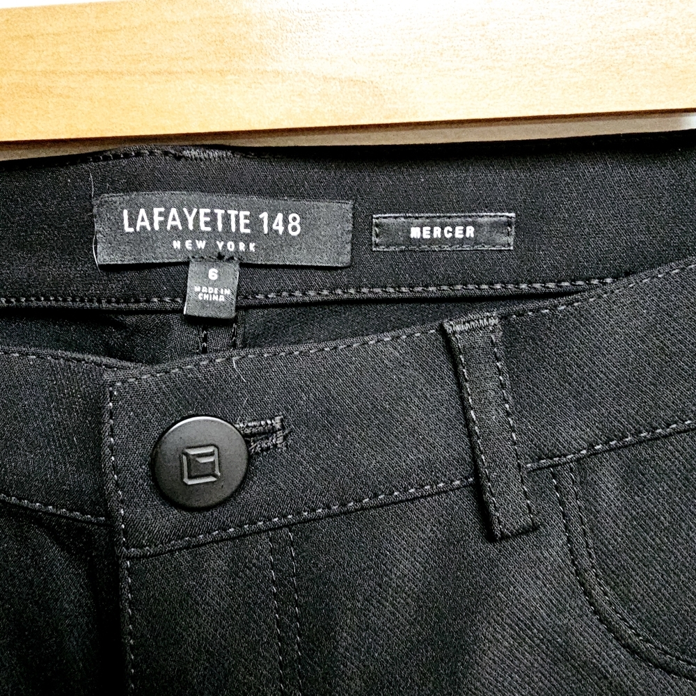 Lafayette 148 Black Skinny Pants